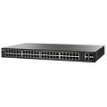CiscoSwitch Gerenciável SF200 48 portas 10/100+2 Gigabit/SFP