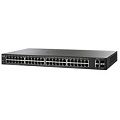 CiscoSwitch Gerenciável SF200 48 portas 10/100+2 Gigabit/SFP